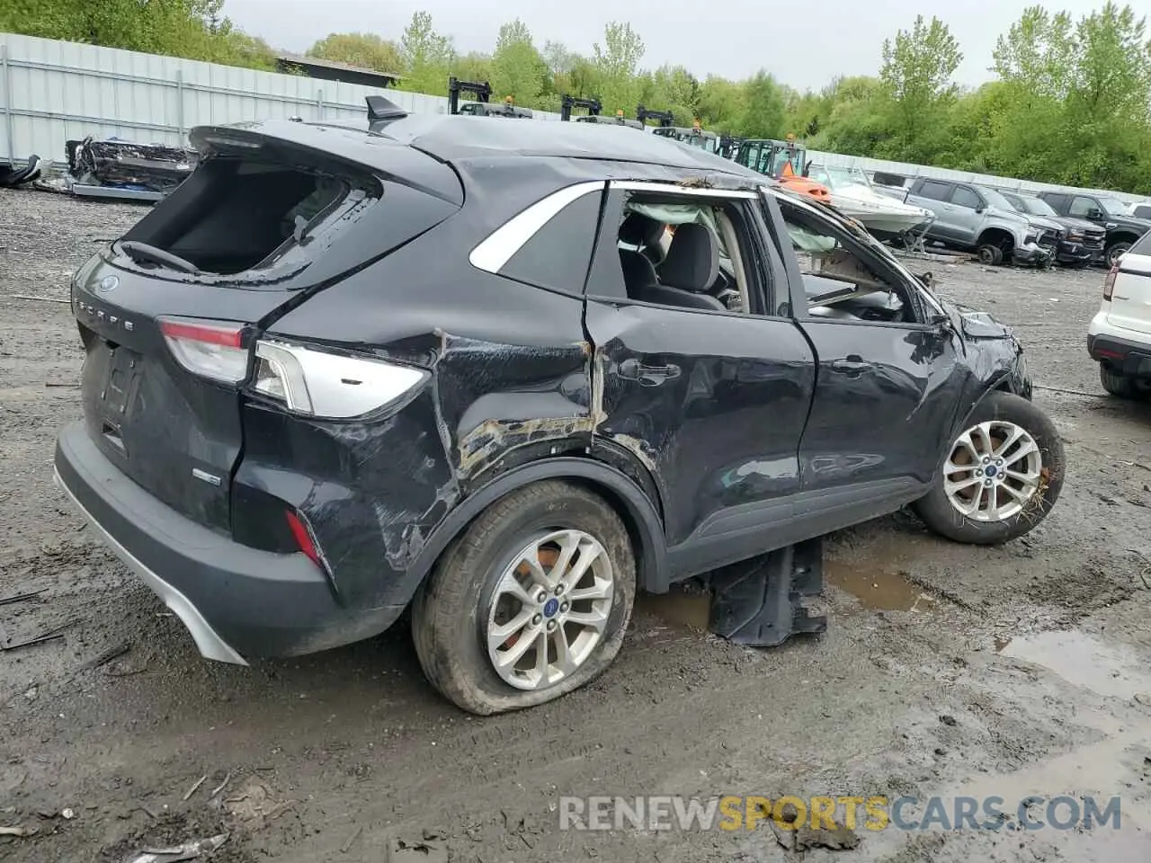 3 Photograph of a damaged car 1FMCU9G65LUA64642 FORD ESCAPE 2020
