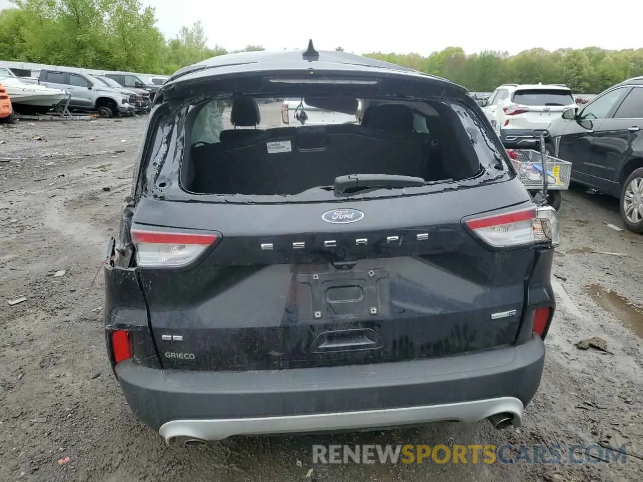 6 Photograph of a damaged car 1FMCU9G65LUA64642 FORD ESCAPE 2020