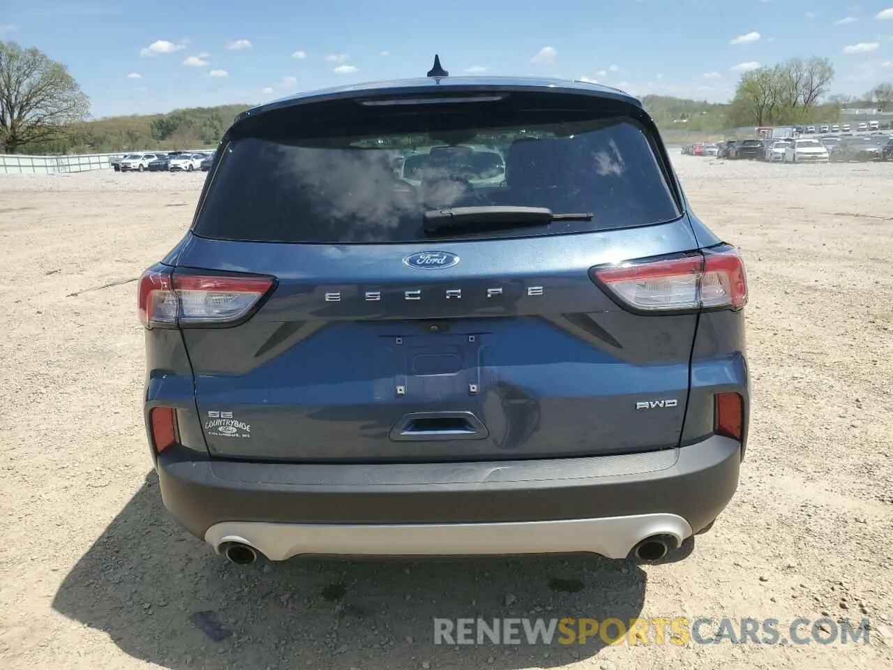 6 Photograph of a damaged car 1FMCU9G65LUC77459 FORD ESCAPE 2020