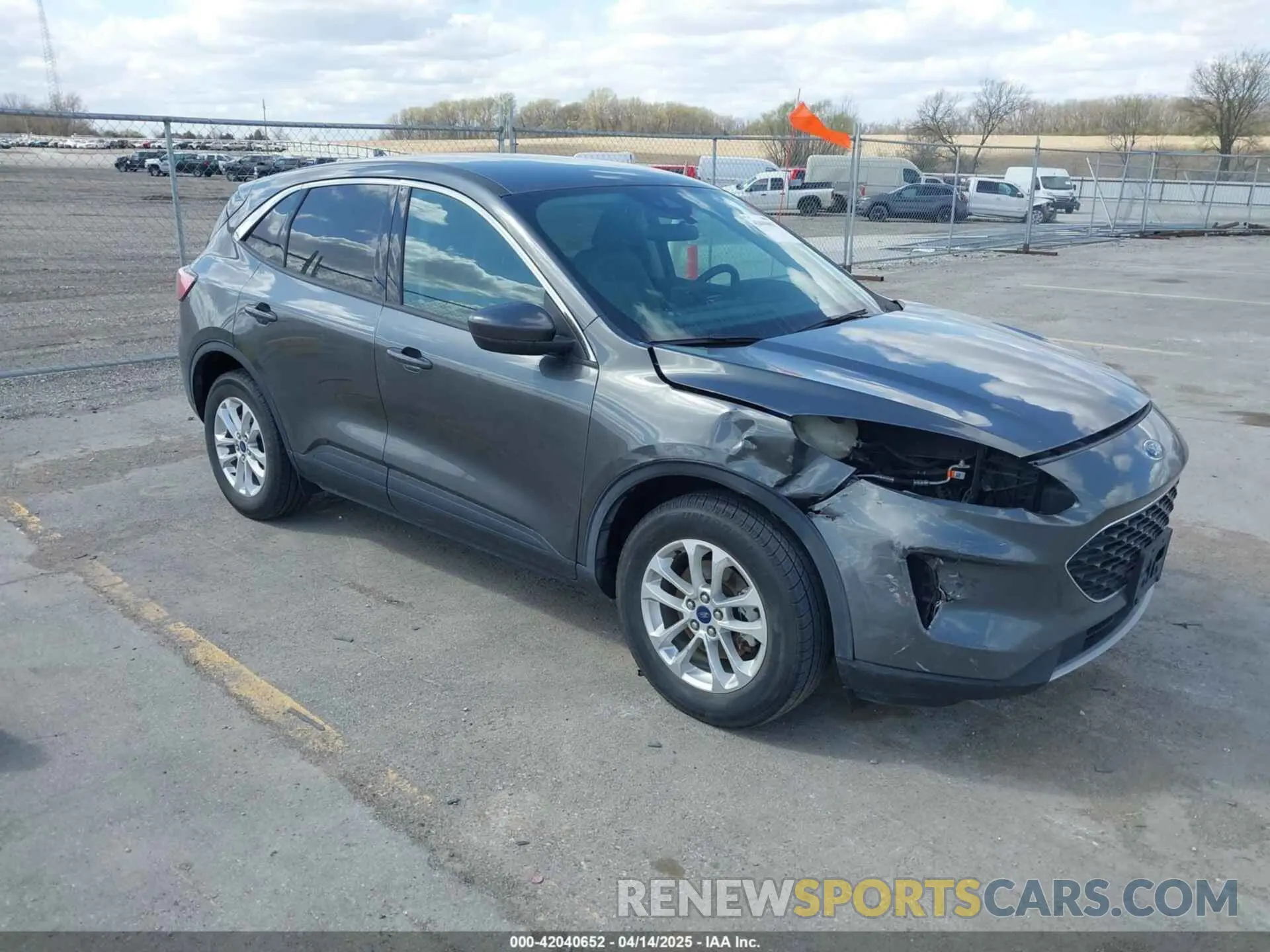 1 Photograph of a damaged car 1FMCU9G66LUA77223 FORD ESCAPE 2020
