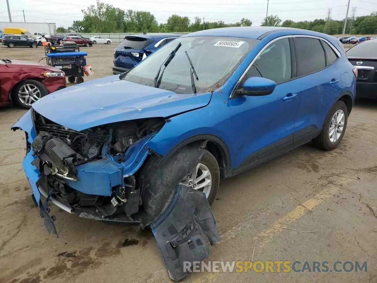 1 Photograph of a damaged car 1FMCU9G66LUC32157 FORD ESCAPE 2020