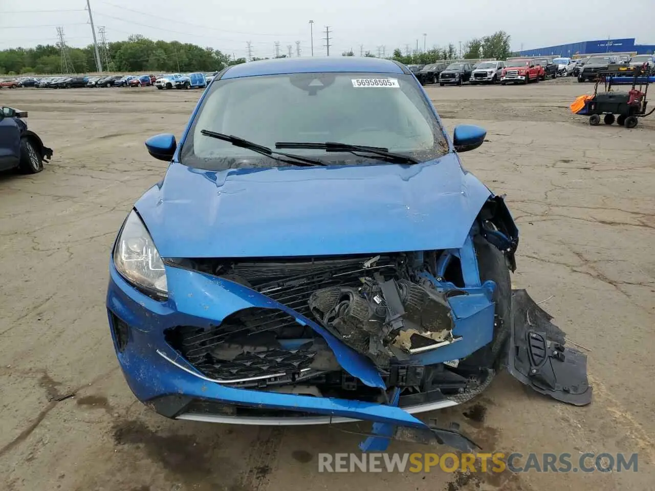 5 Photograph of a damaged car 1FMCU9G66LUC32157 FORD ESCAPE 2020