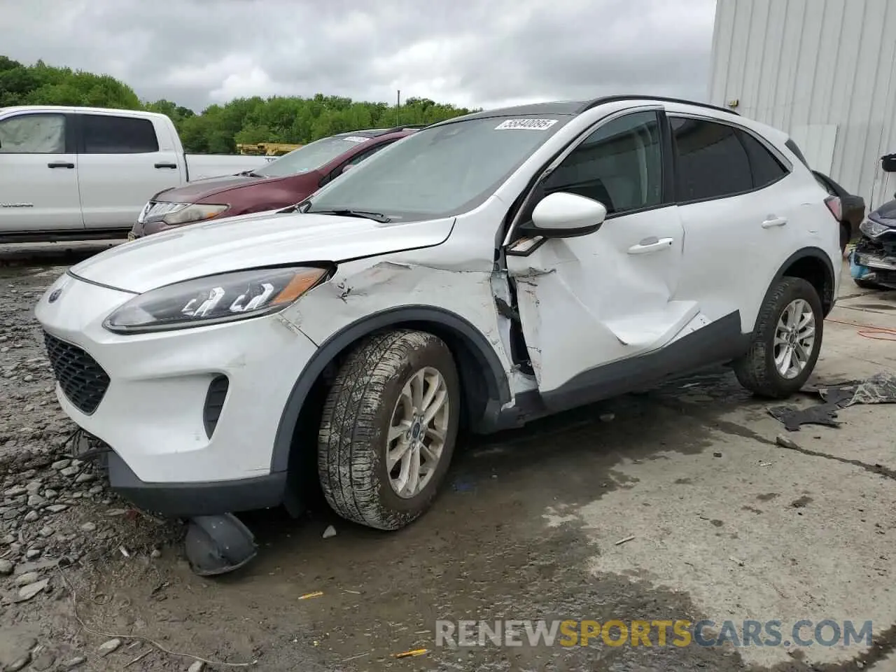 1 Photograph of a damaged car 1FMCU9G66LUC72707 FORD ESCAPE 2020