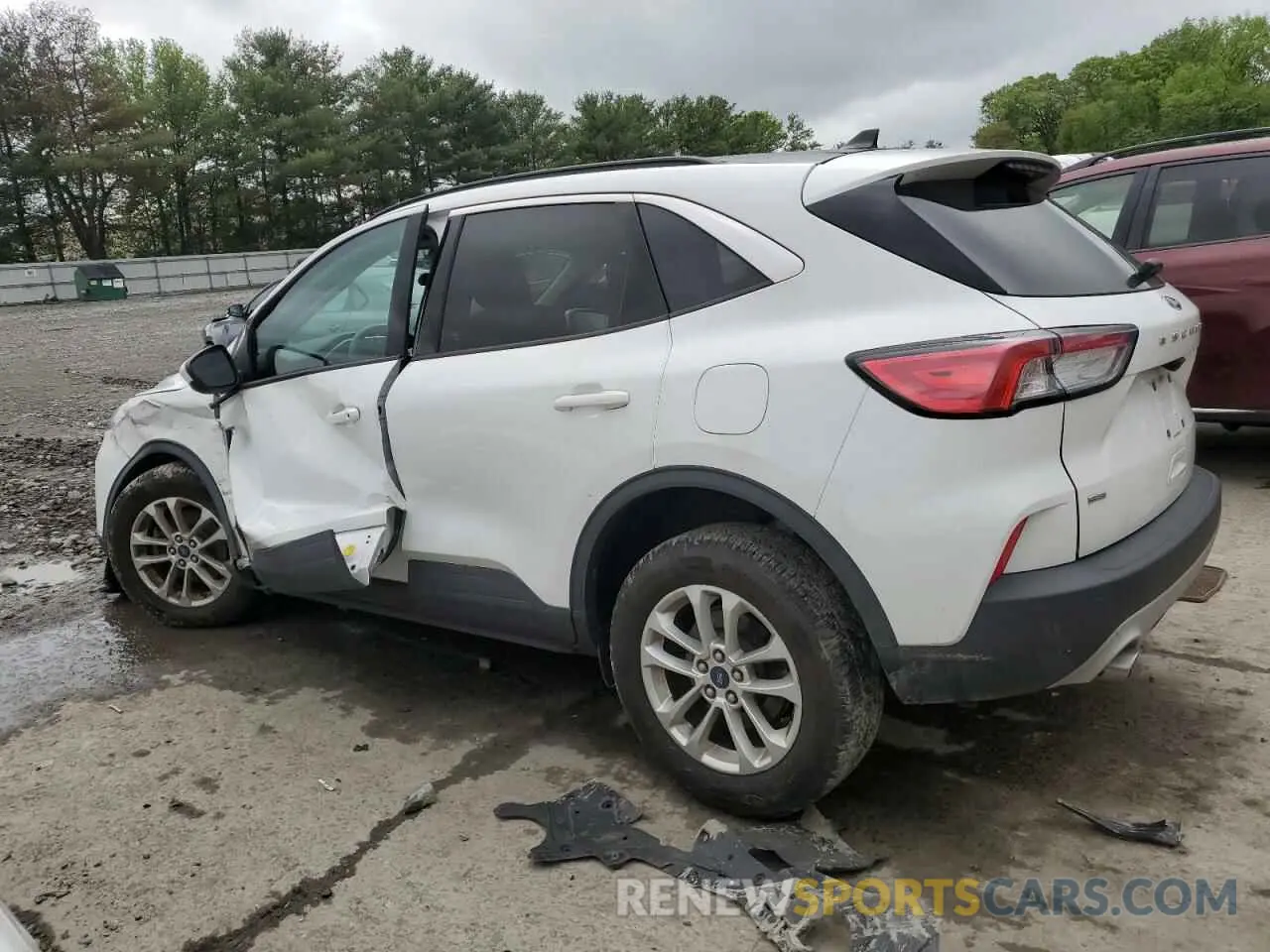 2 Photograph of a damaged car 1FMCU9G66LUC72707 FORD ESCAPE 2020