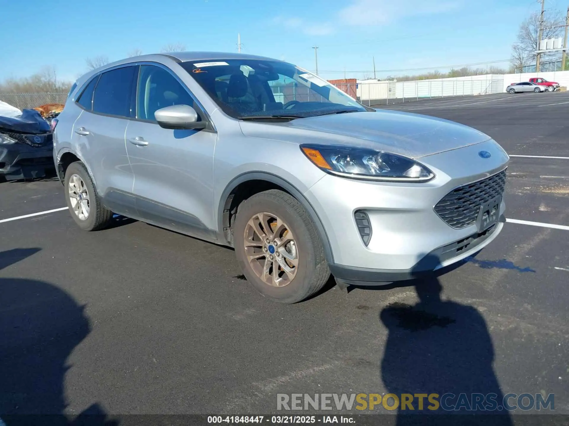 1 Photograph of a damaged car 1FMCU9G68LUA64750 FORD ESCAPE 2020