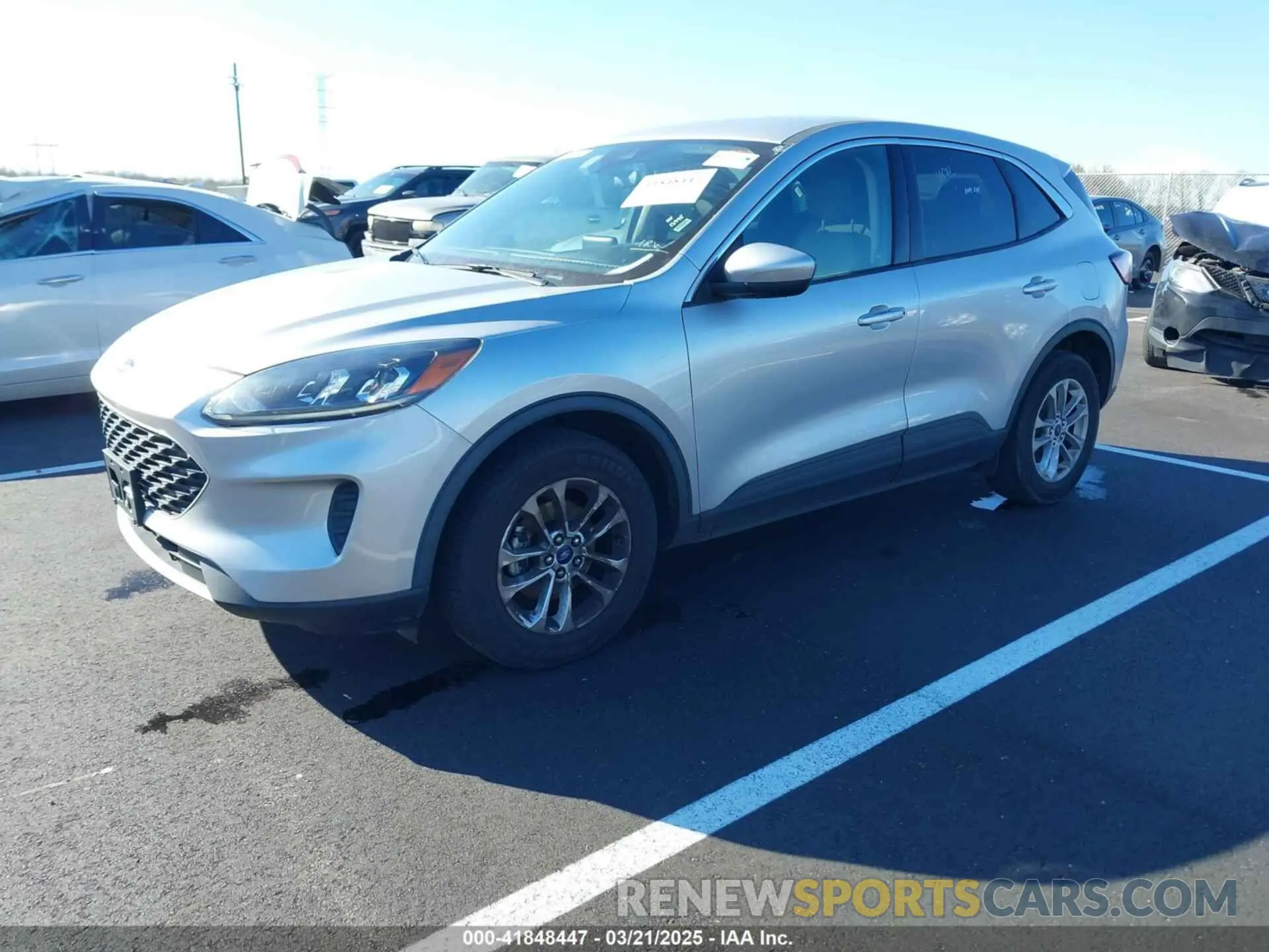 2 Photograph of a damaged car 1FMCU9G68LUA64750 FORD ESCAPE 2020
