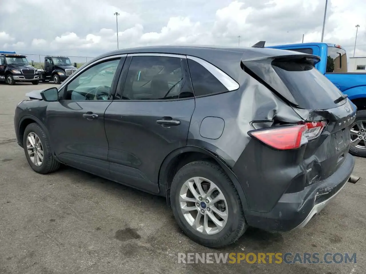 2 Photograph of a damaged car 1FMCU9G68LUB18676 FORD ESCAPE 2020