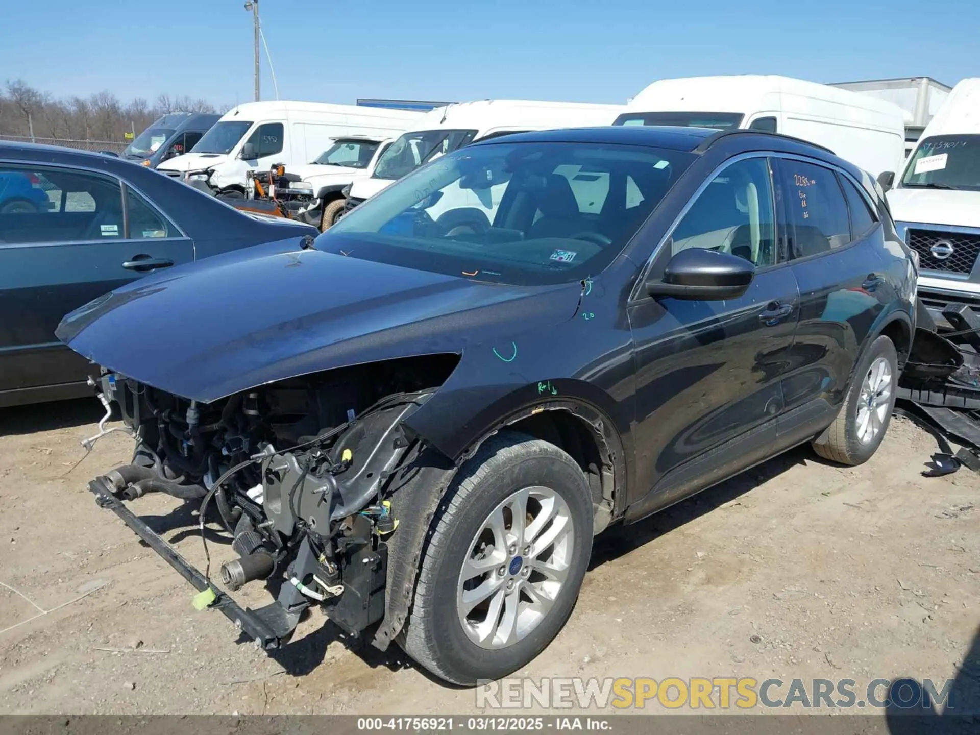 2 Photograph of a damaged car 1FMCU9G68LUB37518 FORD ESCAPE 2020