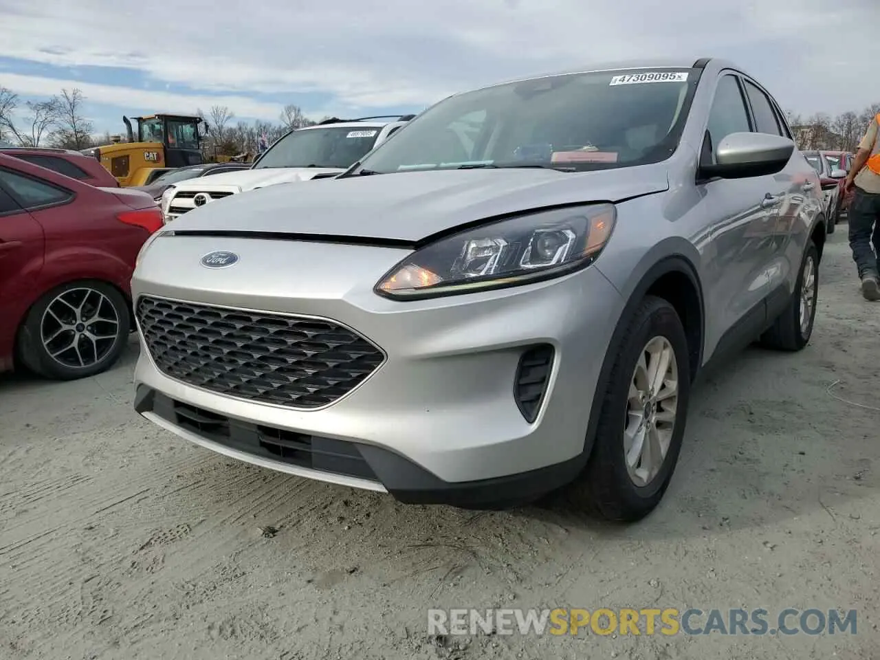 1 Photograph of a damaged car 1FMCU9G68LUB81387 FORD ESCAPE 2020