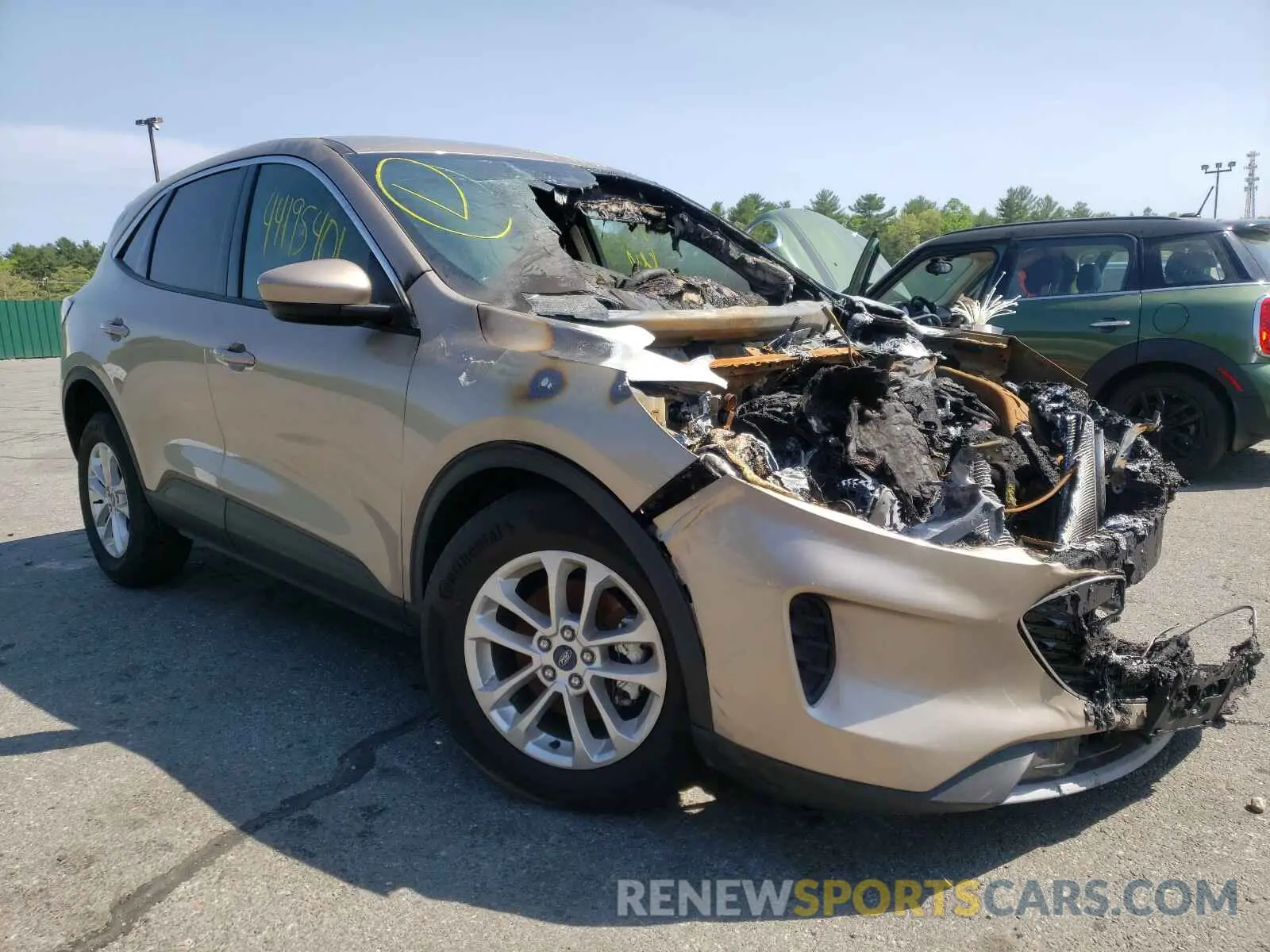 1 Photograph of a damaged car 1FMCU9G68LUB87254 FORD ESCAPE 2020