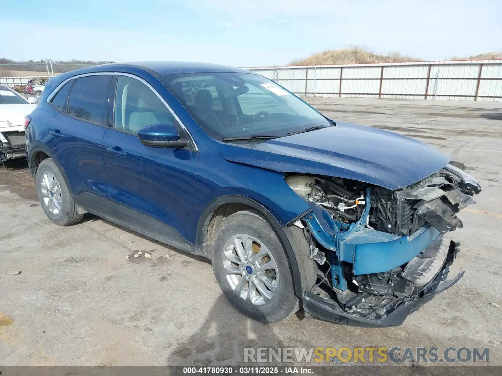 1 Photograph of a damaged car 1FMCU9G68LUC31480 FORD ESCAPE 2020