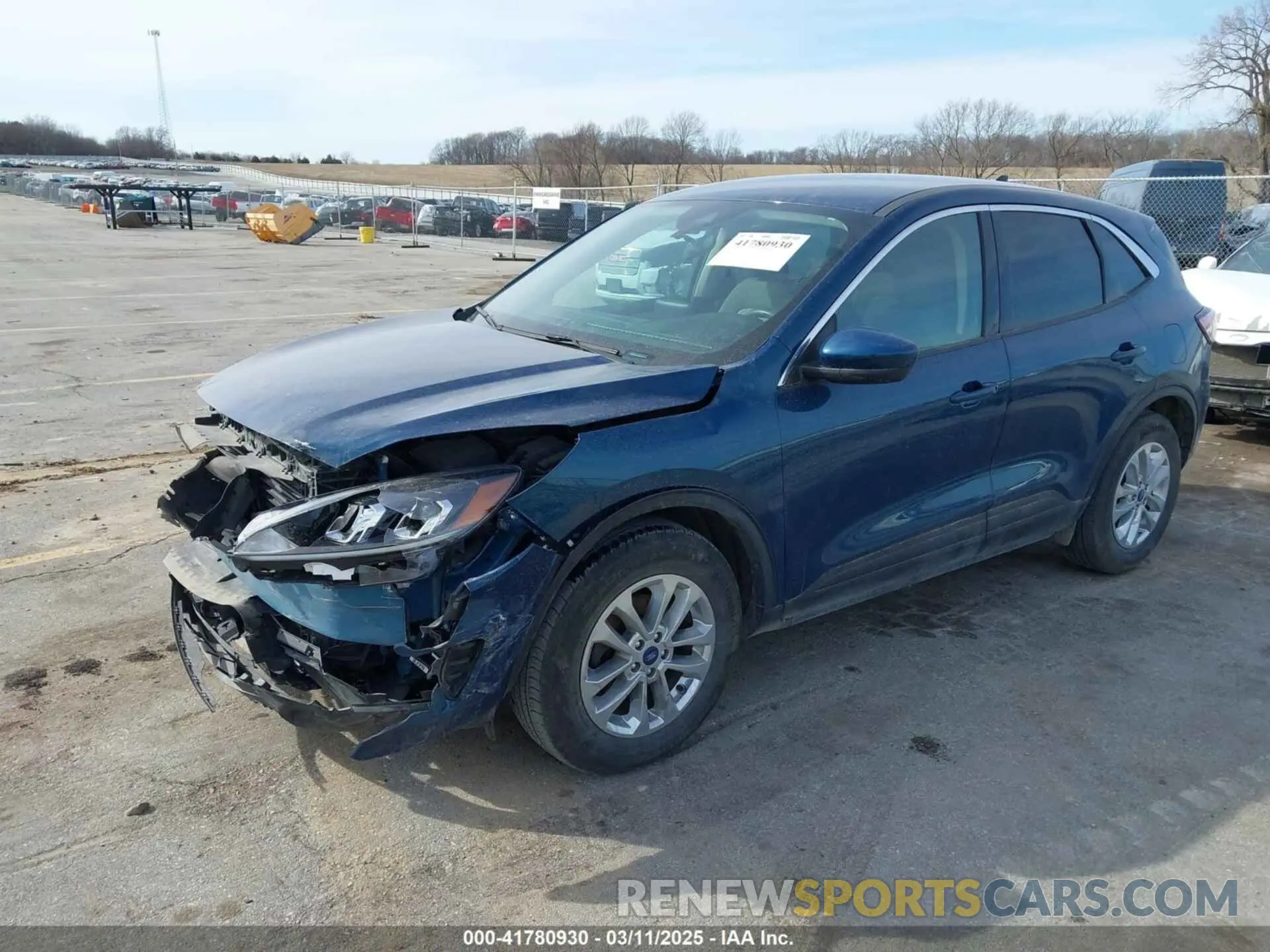 2 Photograph of a damaged car 1FMCU9G68LUC31480 FORD ESCAPE 2020