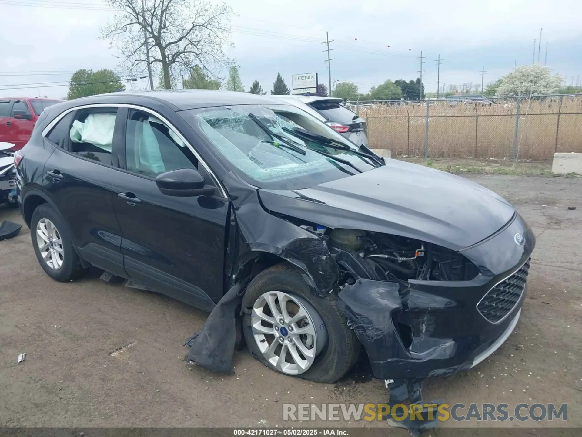 1 Photograph of a damaged car 1FMCU9G68LUC41863 FORD ESCAPE 2020