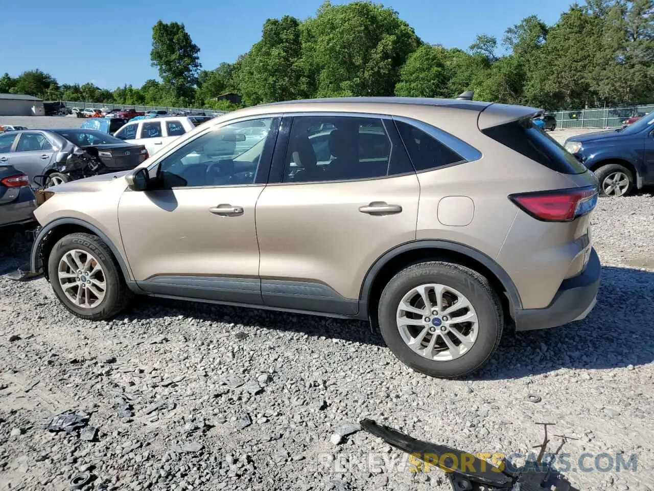 2 Photograph of a damaged car 1FMCU9G69LUB63156 FORD ESCAPE 2020