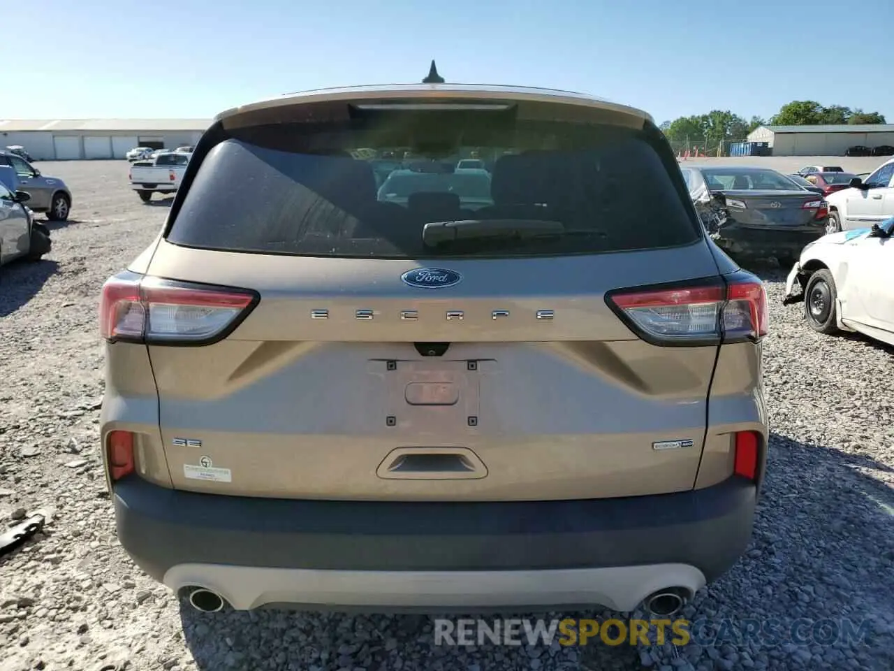 6 Photograph of a damaged car 1FMCU9G69LUB63156 FORD ESCAPE 2020