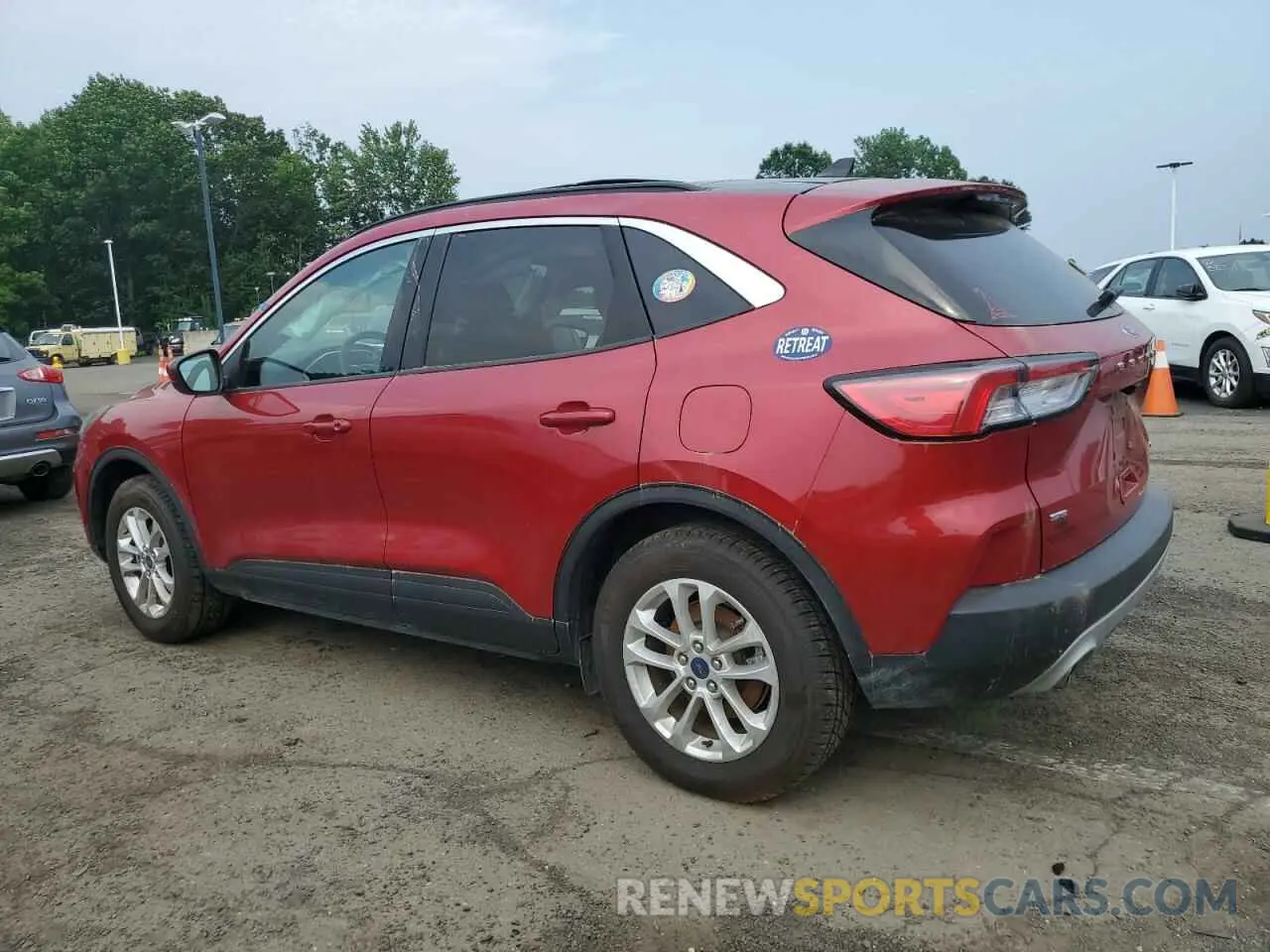 2 Photograph of a damaged car 1FMCU9G69LUC23341 FORD ESCAPE 2020
