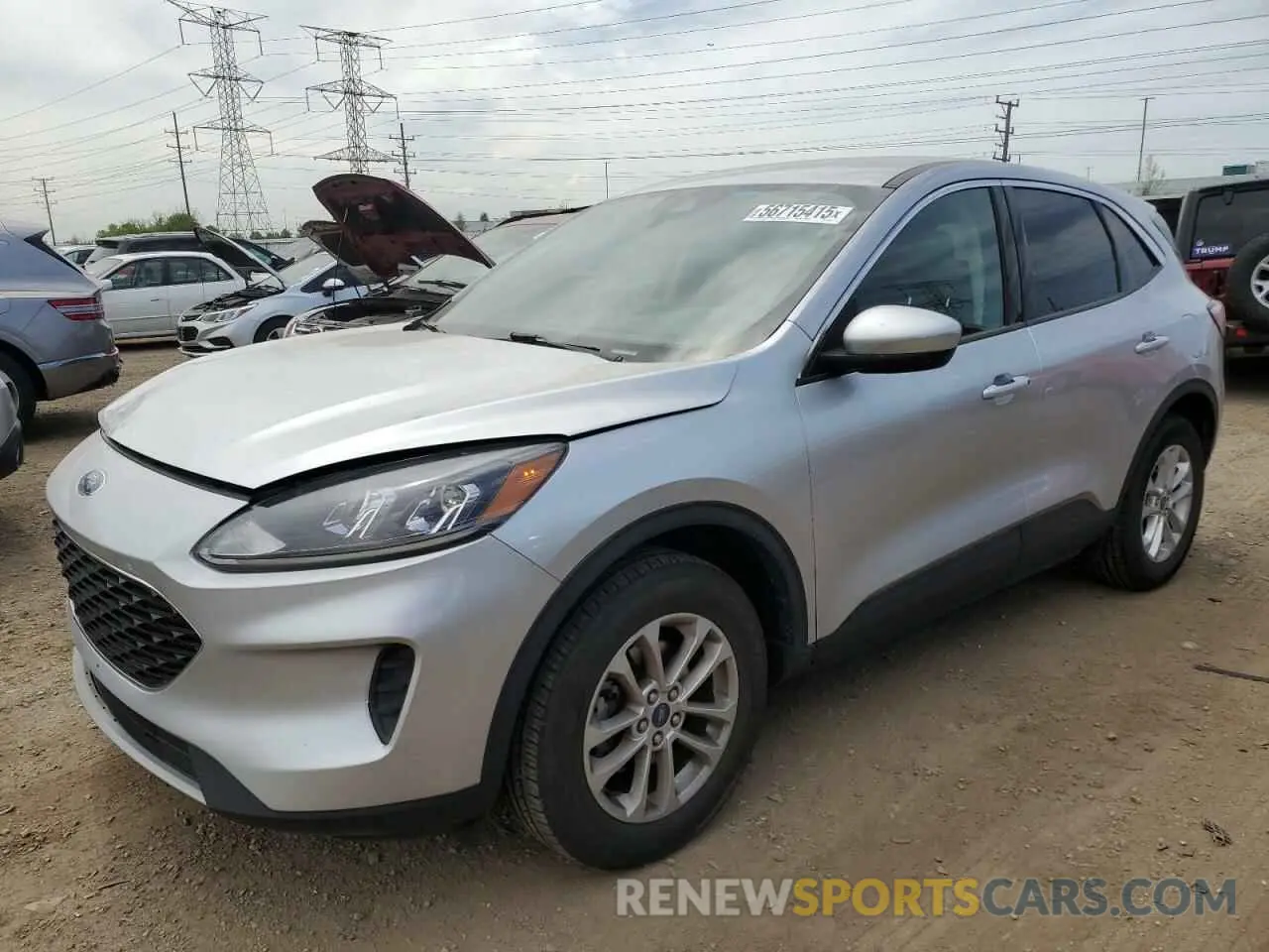 1 Photograph of a damaged car 1FMCU9G69LUC58137 FORD ESCAPE 2020