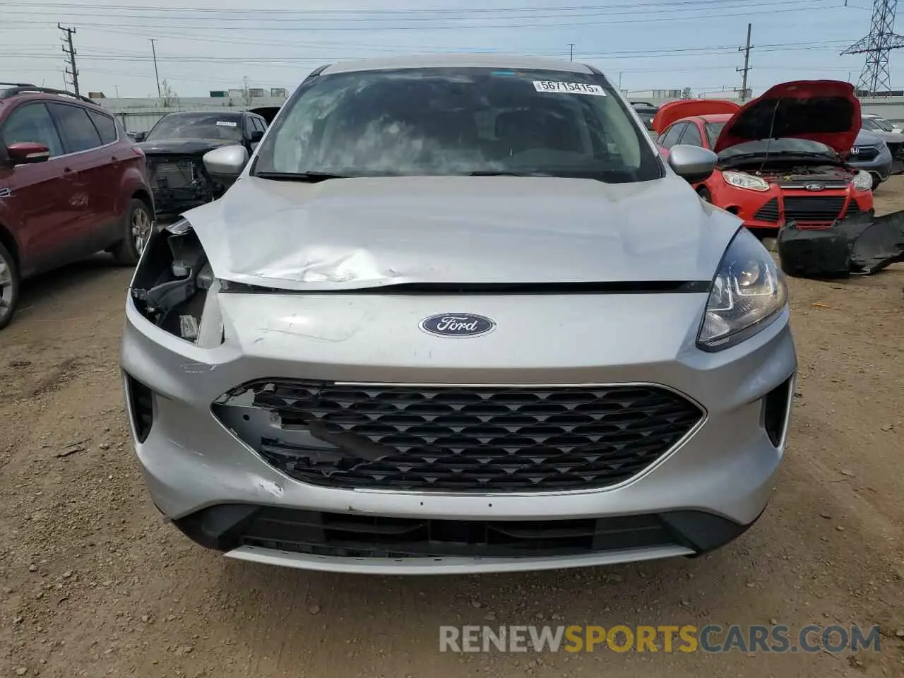 5 Photograph of a damaged car 1FMCU9G69LUC58137 FORD ESCAPE 2020