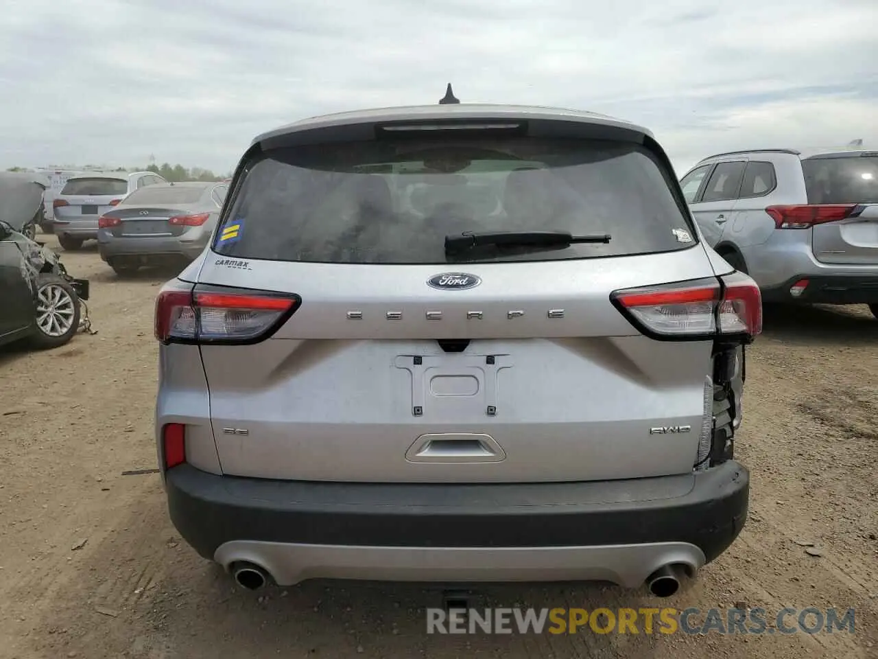 6 Photograph of a damaged car 1FMCU9G69LUC58137 FORD ESCAPE 2020