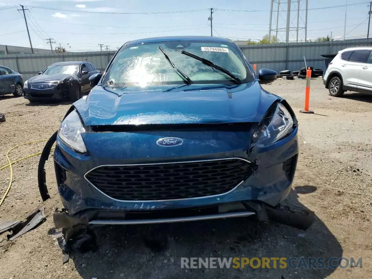 5 Photograph of a damaged car 1FMCU9G6XLUC51696 FORD ESCAPE 2020