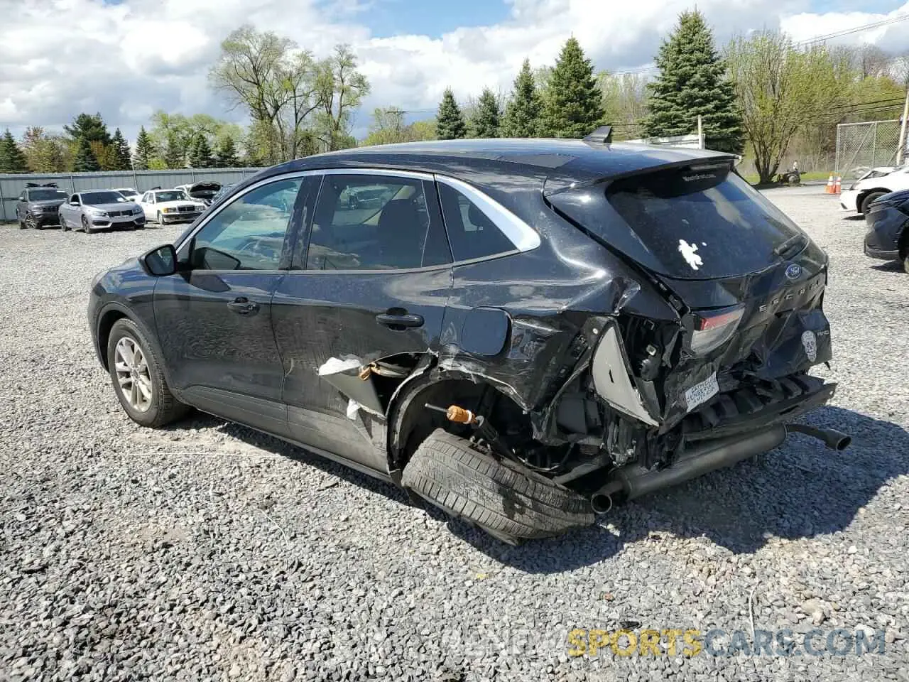 2 Photograph of a damaged car 1FMCU9G6XLUC62391 FORD ESCAPE 2020