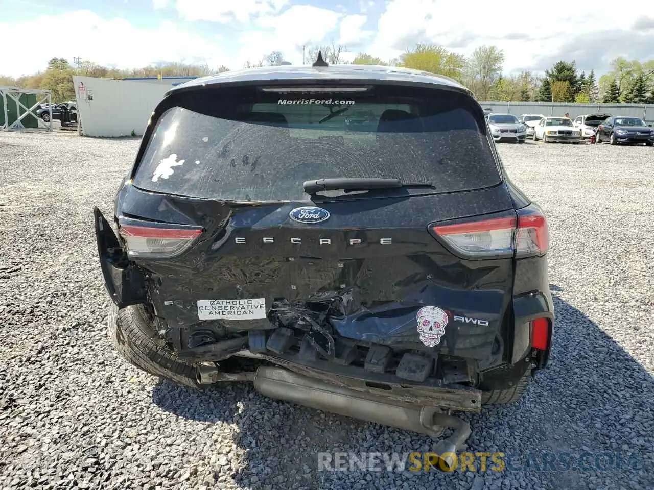 6 Photograph of a damaged car 1FMCU9G6XLUC62391 FORD ESCAPE 2020