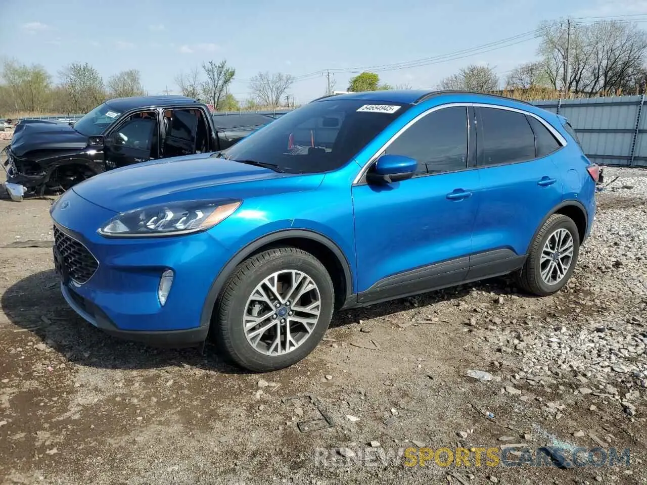 1 Photograph of a damaged car 1FMCU9H60LUC23534 FORD ESCAPE 2020