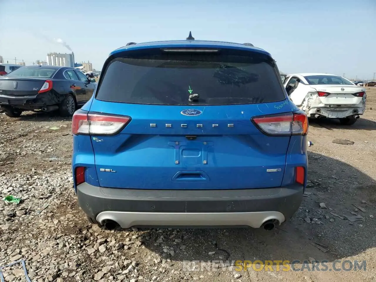 6 Photograph of a damaged car 1FMCU9H60LUC23534 FORD ESCAPE 2020