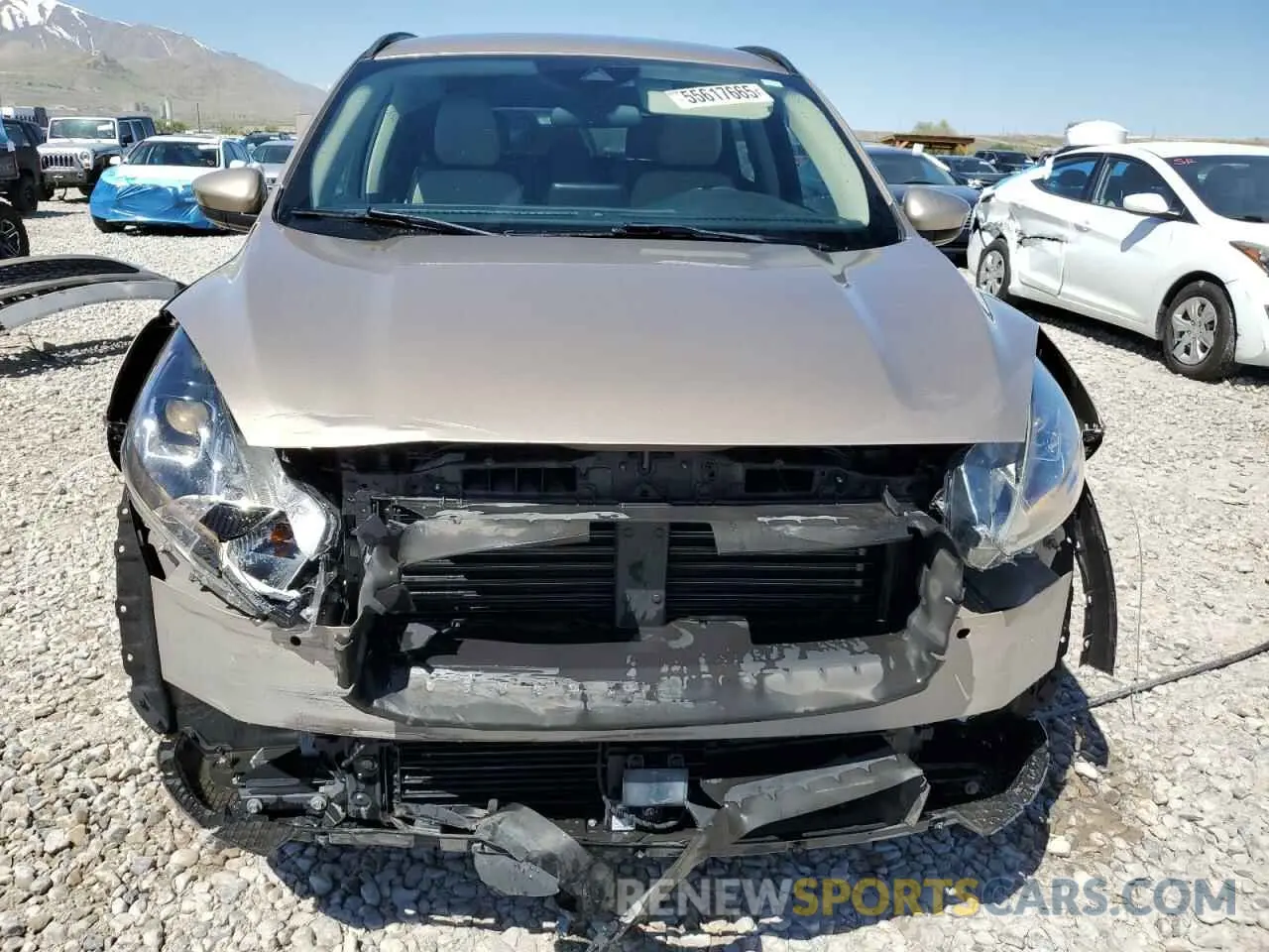 5 Photograph of a damaged car 1FMCU9H61LUB09333 FORD ESCAPE 2020