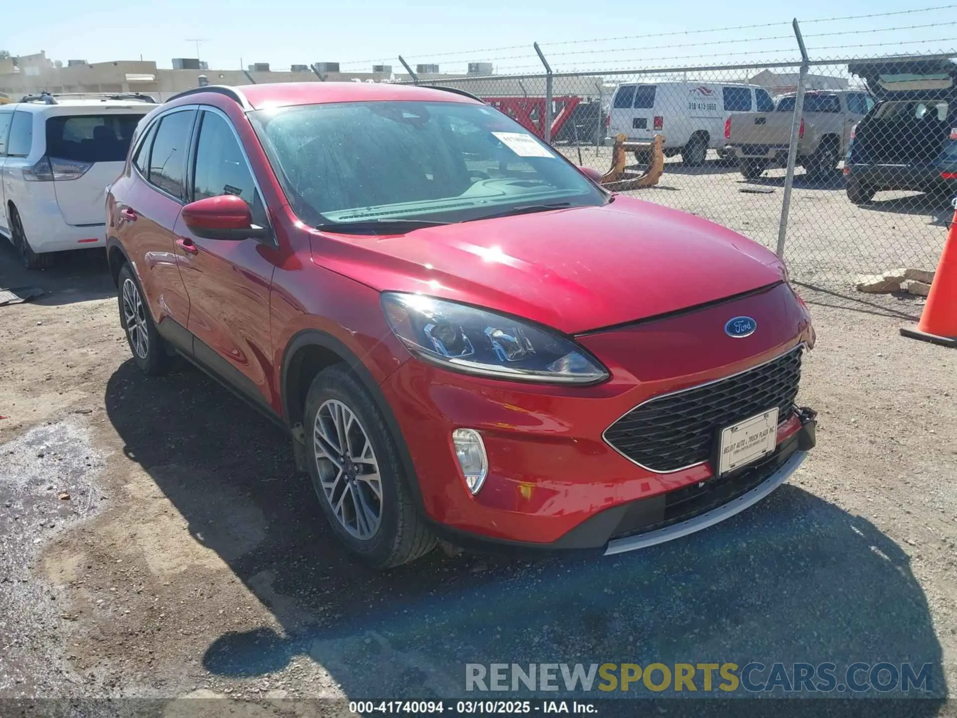 1 Photograph of a damaged car 1FMCU9H61LUC51147 FORD ESCAPE 2020