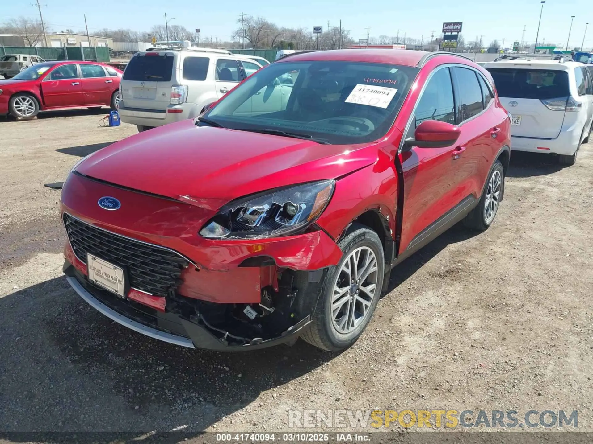 2 Photograph of a damaged car 1FMCU9H61LUC51147 FORD ESCAPE 2020