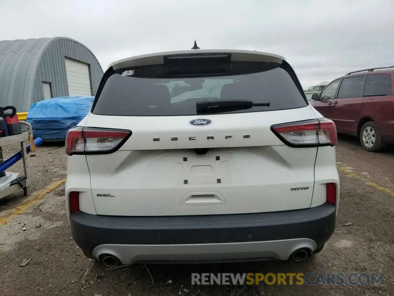 6 Photograph of a damaged car 1FMCU9H62LUC54087 FORD ESCAPE 2020