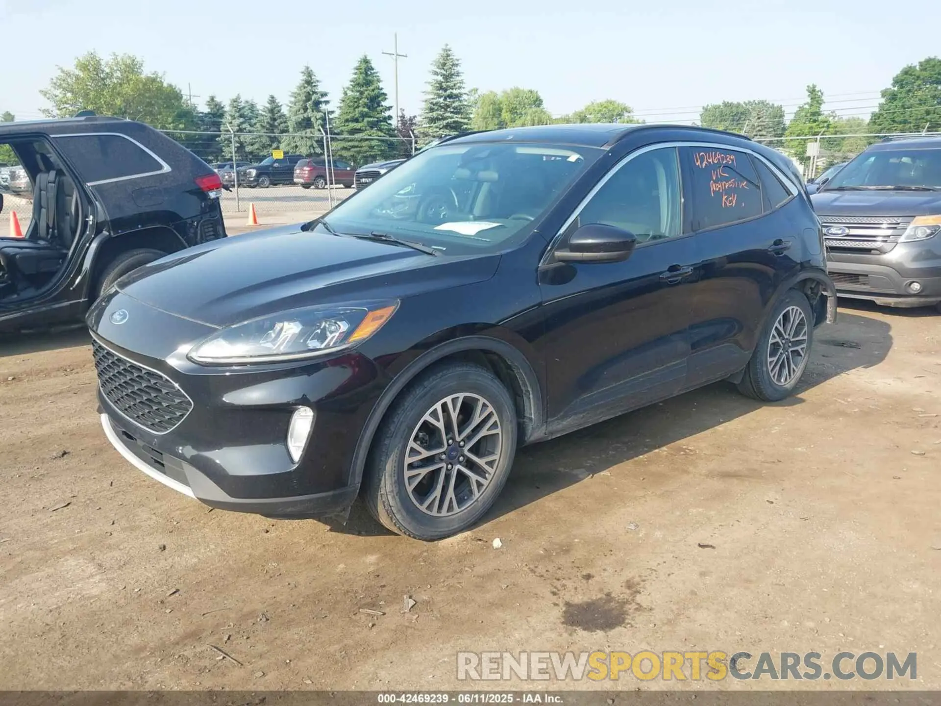 2 Photograph of a damaged car 1FMCU9H63LUA96861 FORD ESCAPE 2020