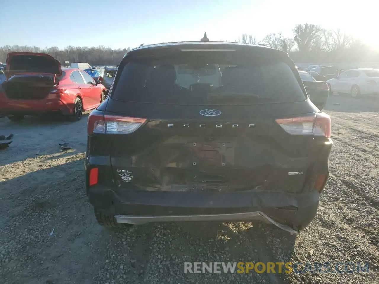 6 Photograph of a damaged car 1FMCU9H66LUA46536 FORD ESCAPE 2020