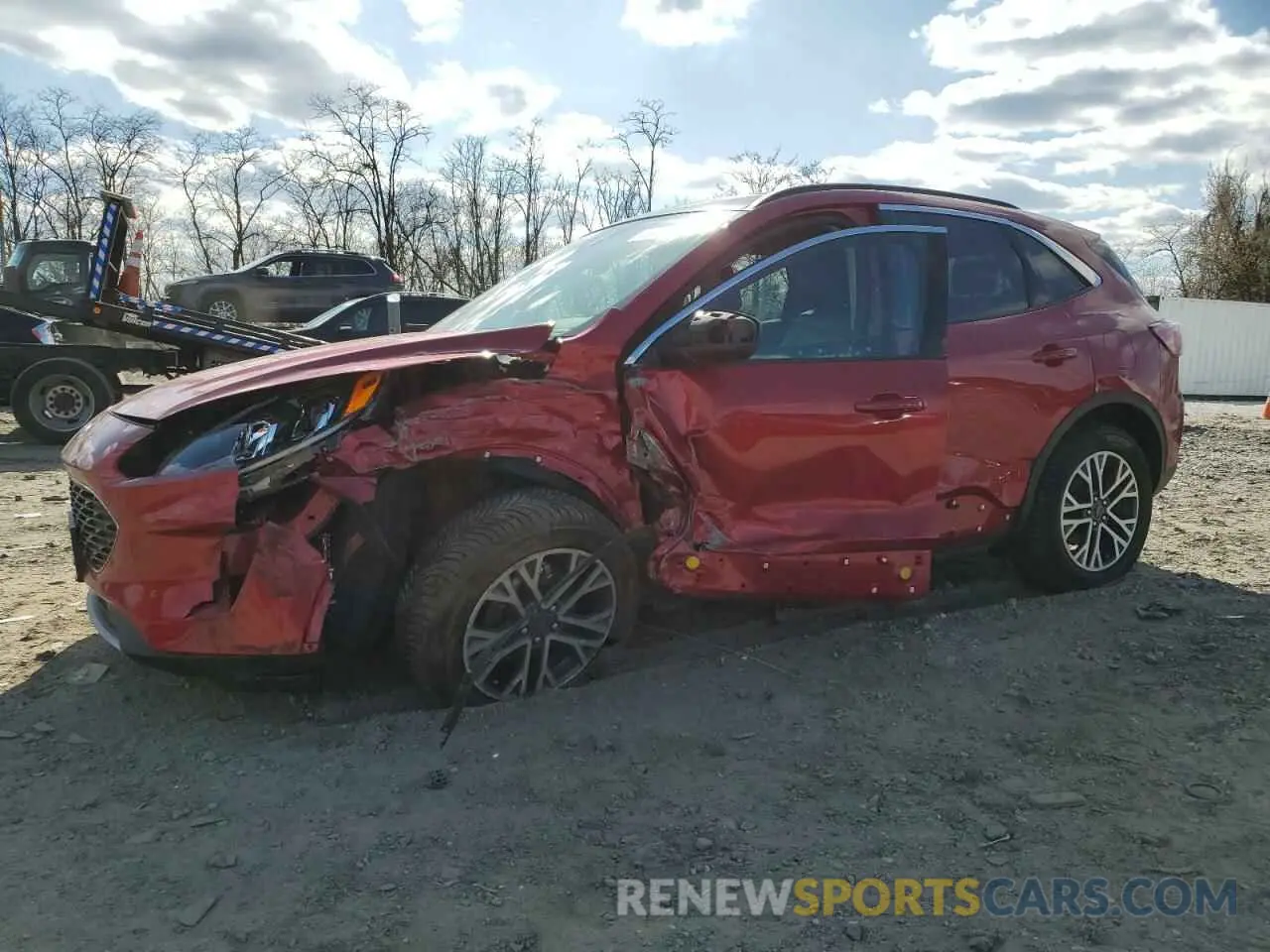 1 Photograph of a damaged car 1FMCU9H67LUA91498 FORD ESCAPE 2020