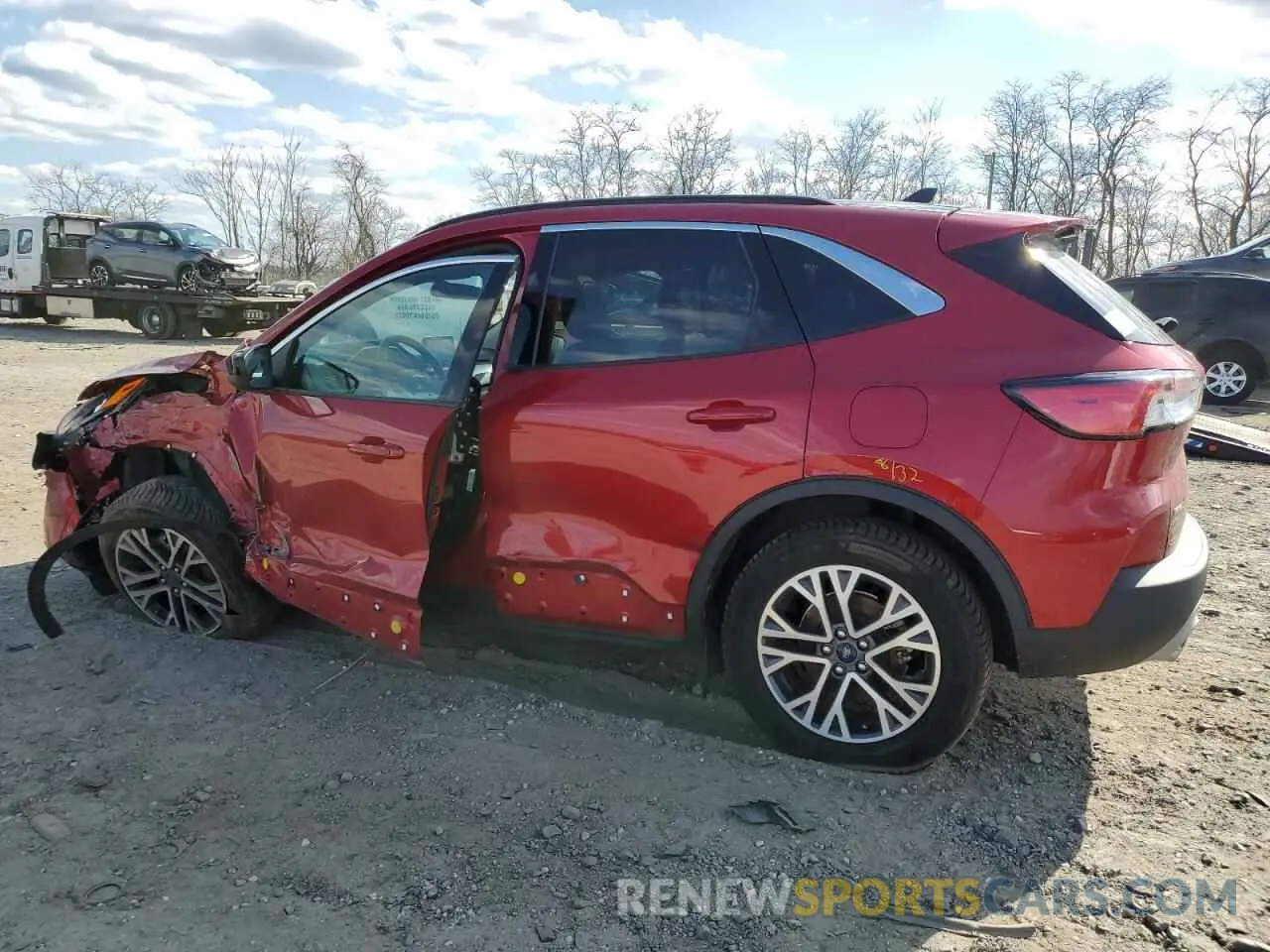 2 Photograph of a damaged car 1FMCU9H67LUA91498 FORD ESCAPE 2020