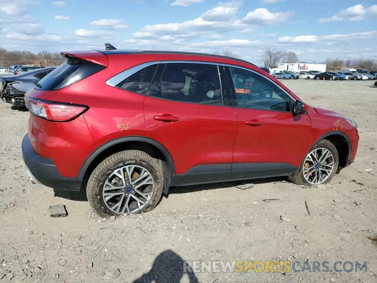 3 Photograph of a damaged car 1FMCU9H67LUA91498 FORD ESCAPE 2020