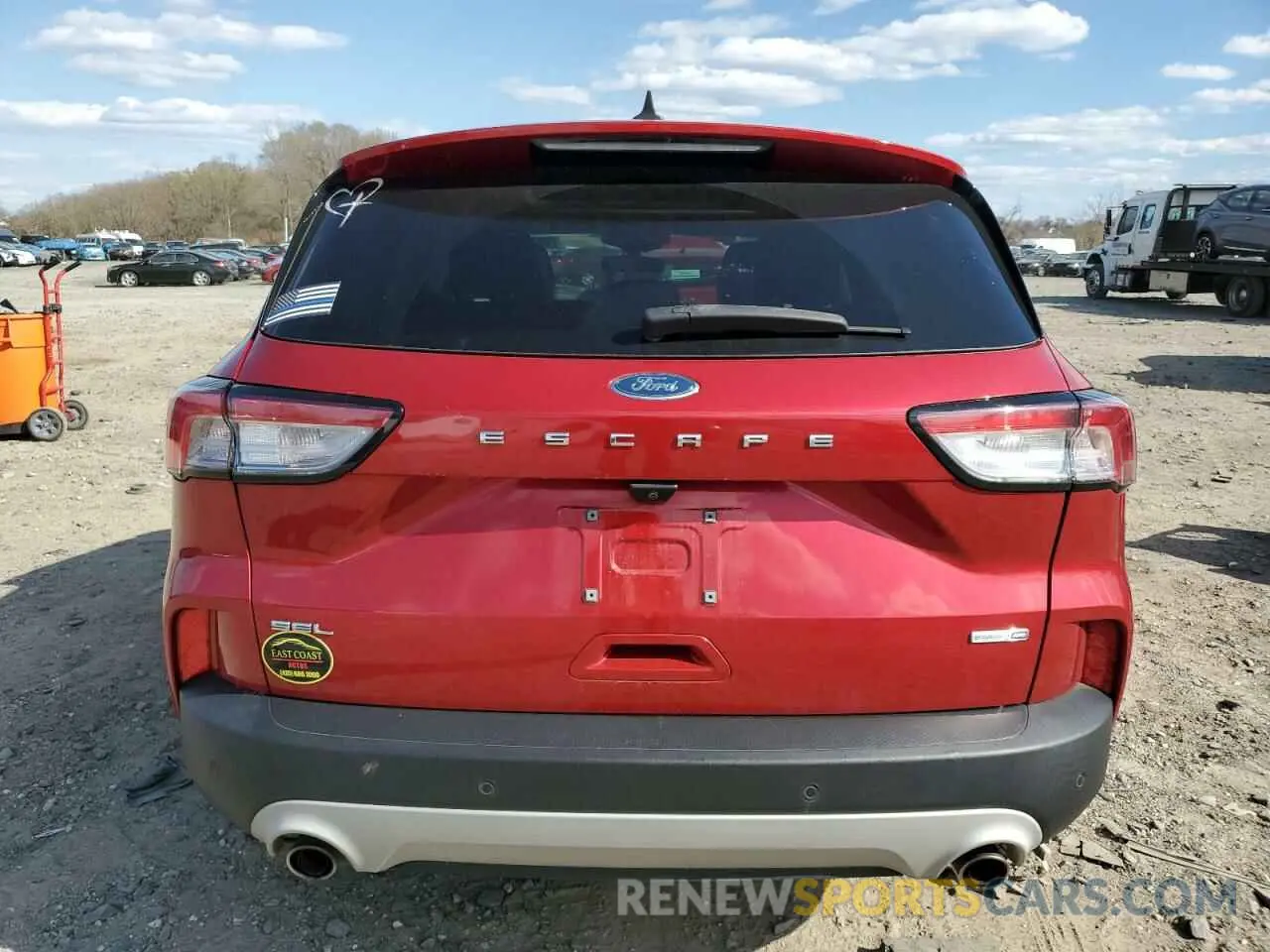 6 Photograph of a damaged car 1FMCU9H67LUA91498 FORD ESCAPE 2020
