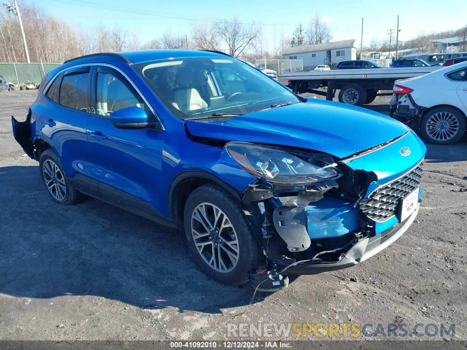 1 Photograph of a damaged car 1FMCU9H67LUB16979 FORD ESCAPE 2020