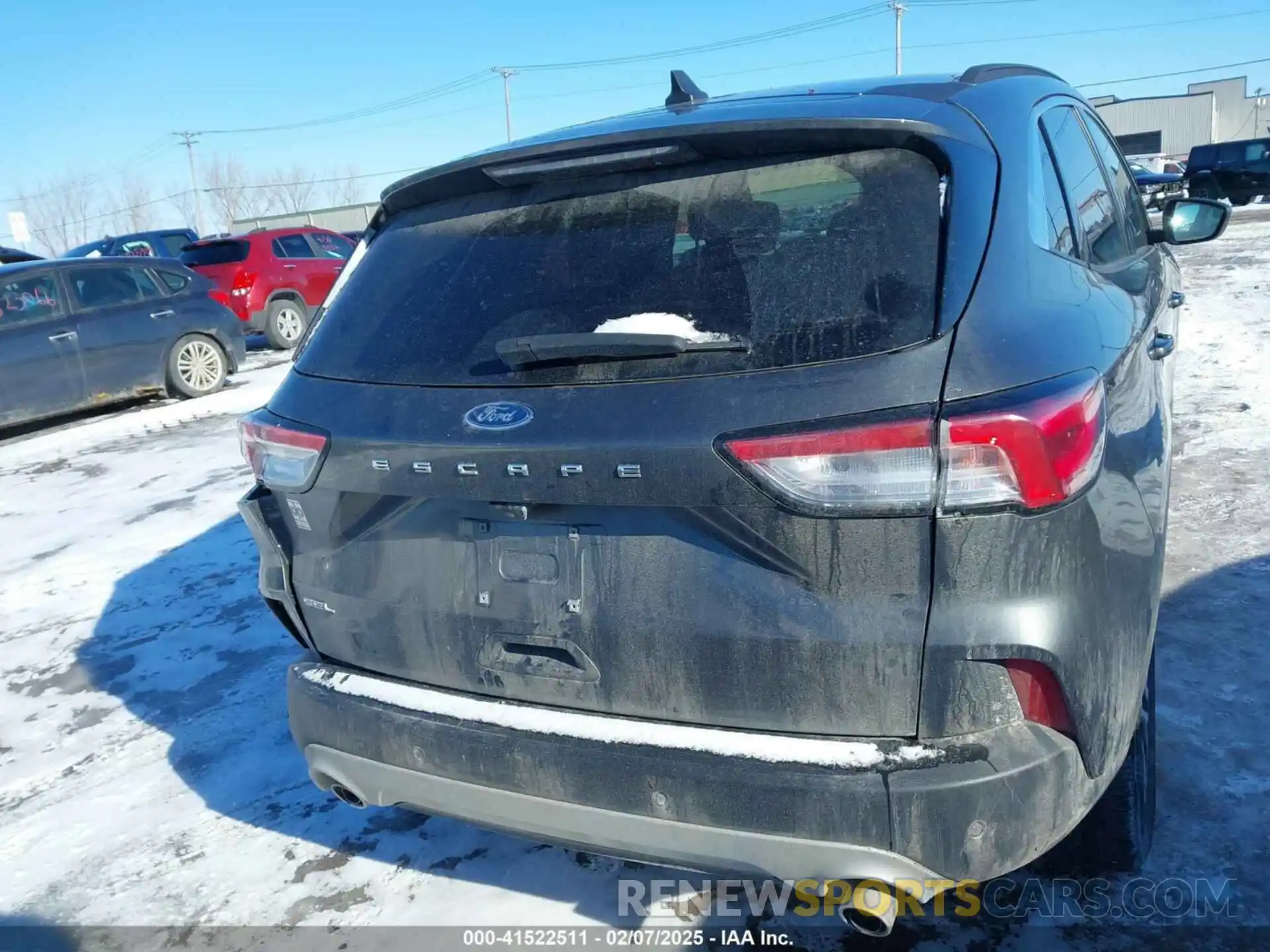 16 Photograph of a damaged car 1FMCU9H68LUC68141 FORD ESCAPE 2020