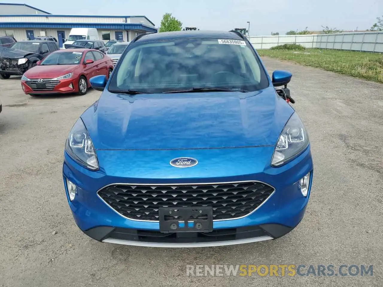 5 Photograph of a damaged car 1FMCU9H6XLUA38519 FORD ESCAPE 2020