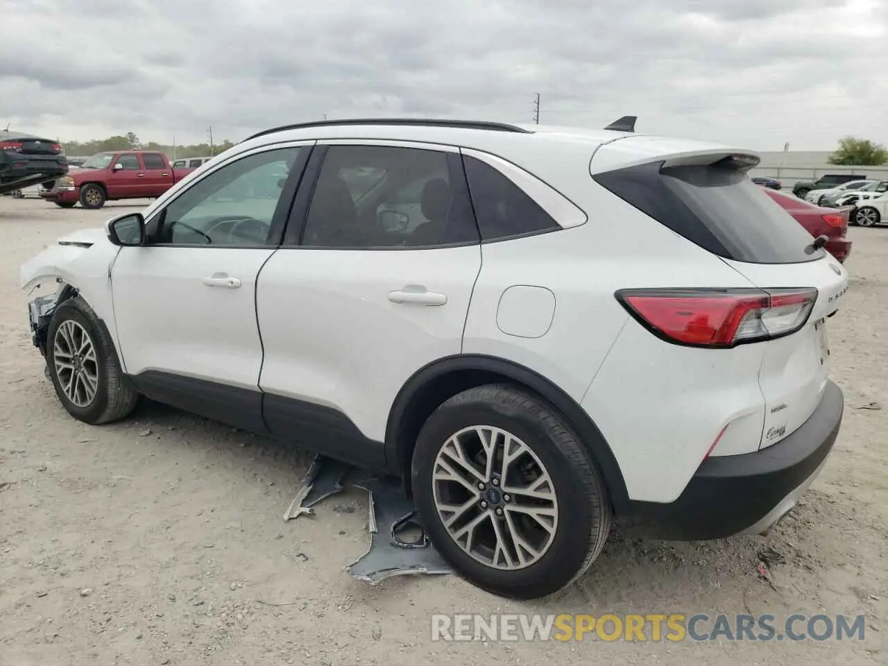 2 Photograph of a damaged car 1FMCU9H6XLUA68071 FORD ESCAPE 2020