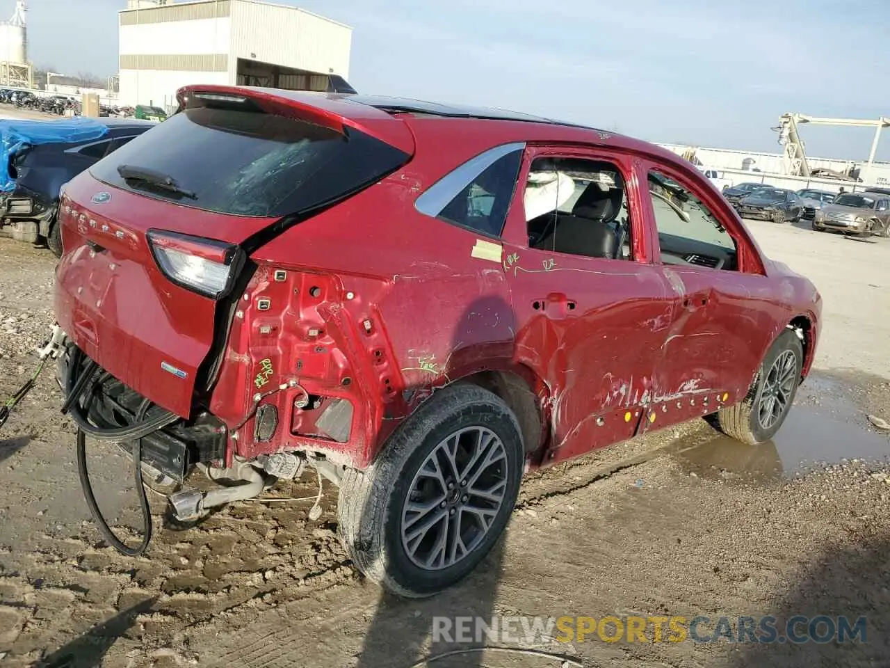 3 Photograph of a damaged car 1FMCU9H6XLUB67828 FORD ESCAPE 2020