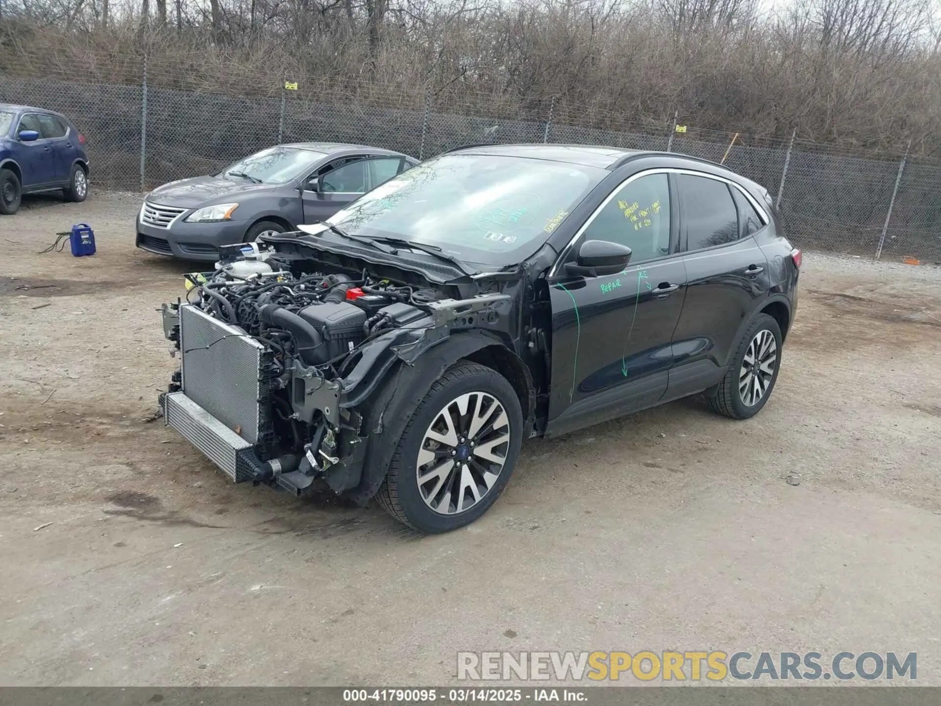 2 Photograph of a damaged car 1FMCU9H90LUB95471 FORD ESCAPE 2020