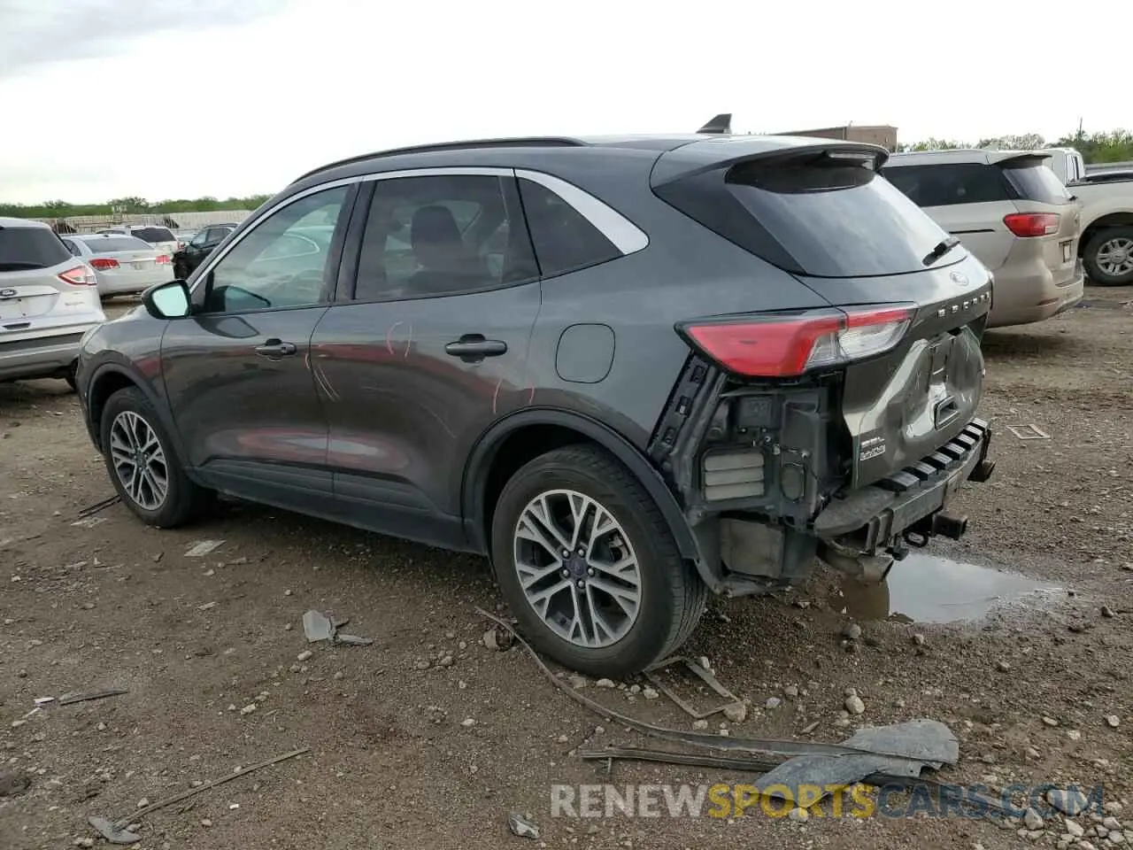 2 Photograph of a damaged car 1FMCU9H90LUC22250 FORD ESCAPE 2020
