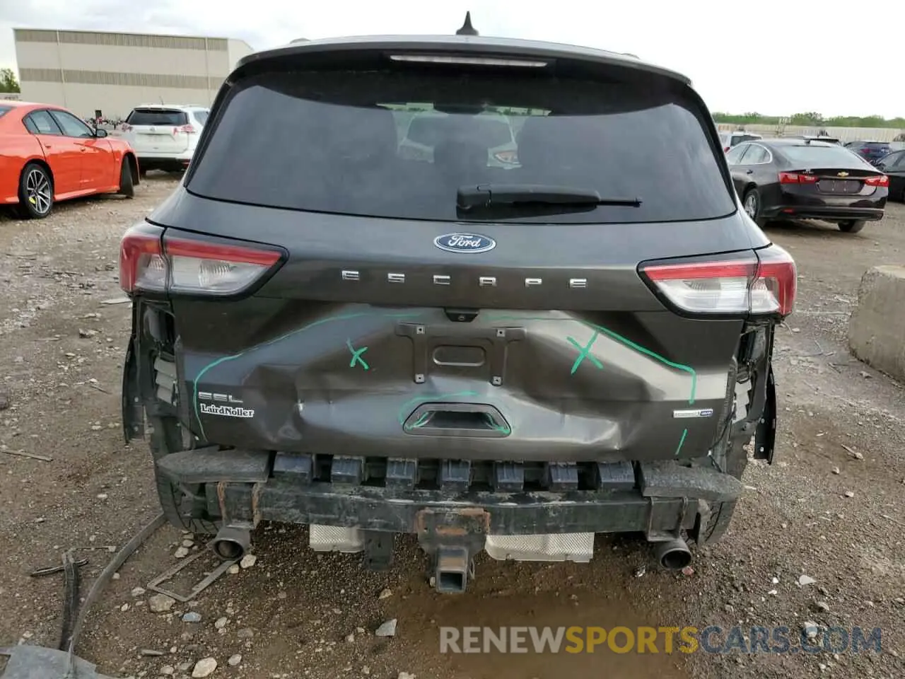 6 Photograph of a damaged car 1FMCU9H90LUC22250 FORD ESCAPE 2020