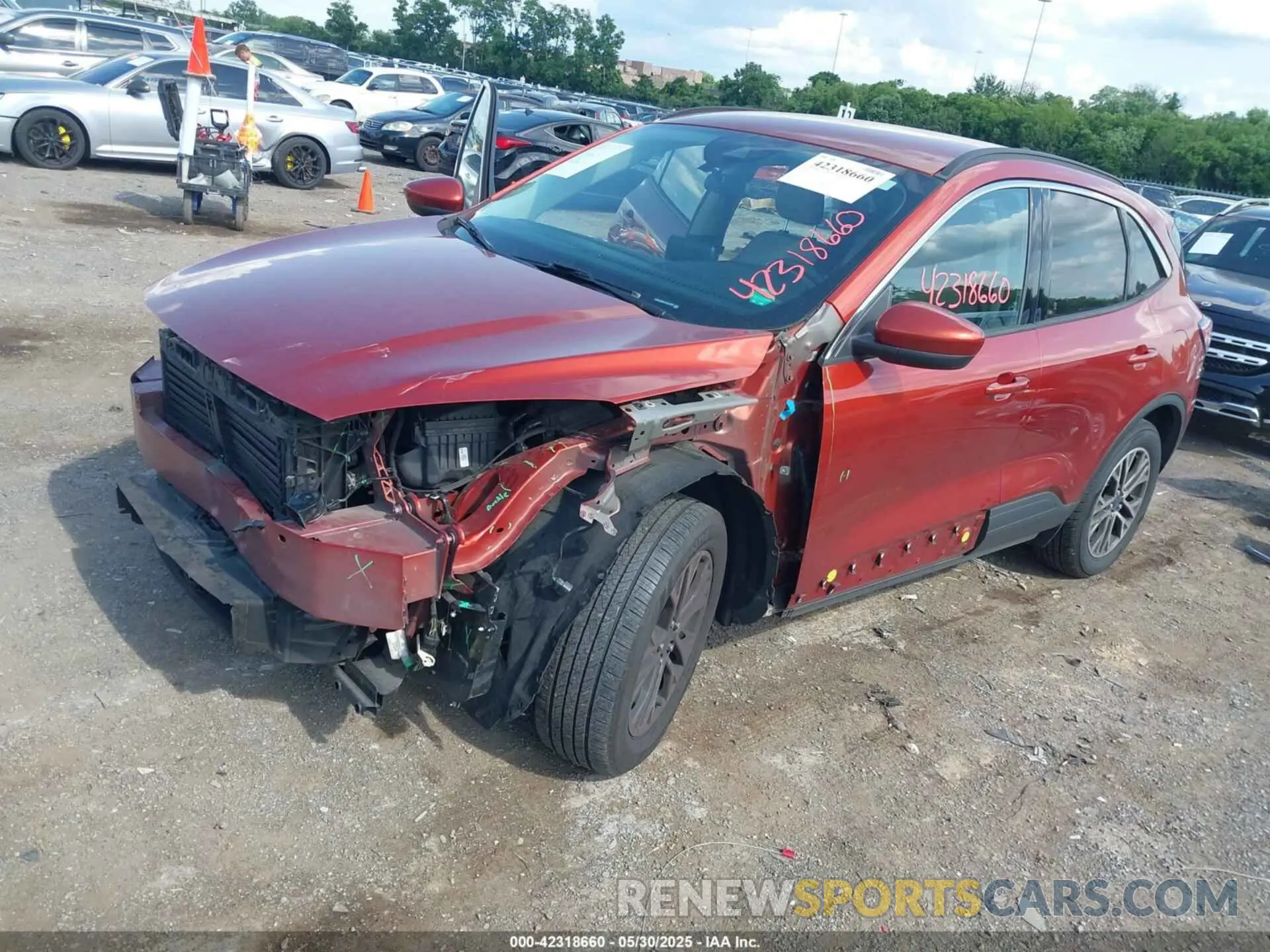 2 Photograph of a damaged car 1FMCU9H91LUA19707 FORD ESCAPE 2020
