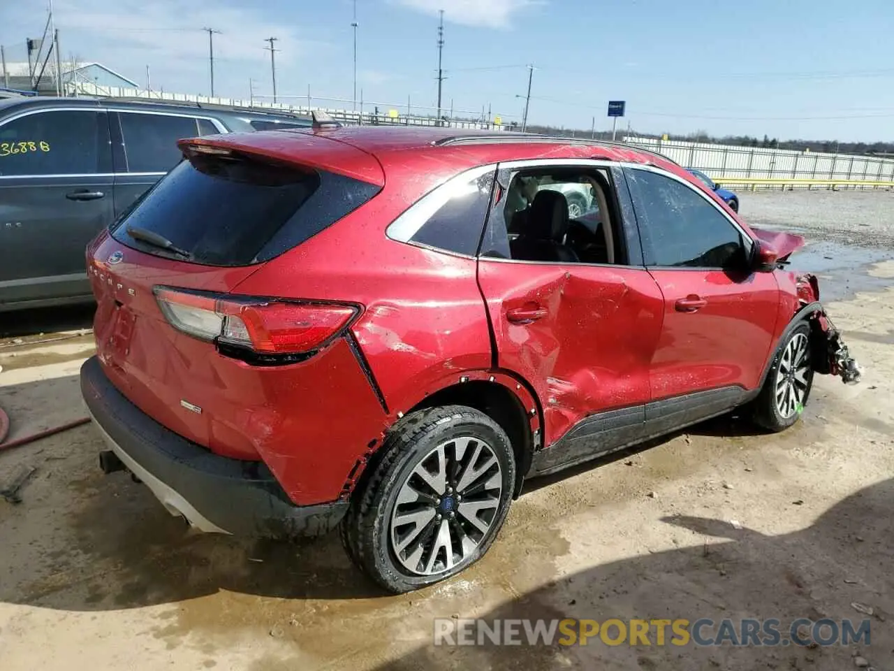 3 Photograph of a damaged car 1FMCU9H92LUB91860 FORD ESCAPE 2020