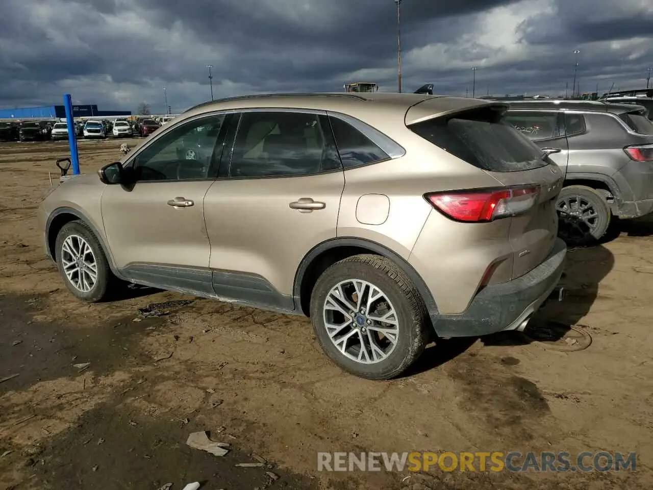 2 Photograph of a damaged car 1FMCU9H93LUA74403 FORD ESCAPE 2020