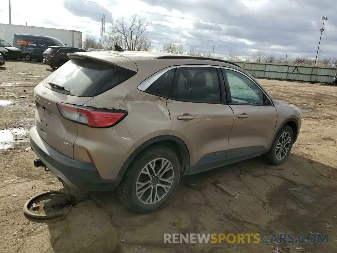 3 Photograph of a damaged car 1FMCU9H93LUA74403 FORD ESCAPE 2020